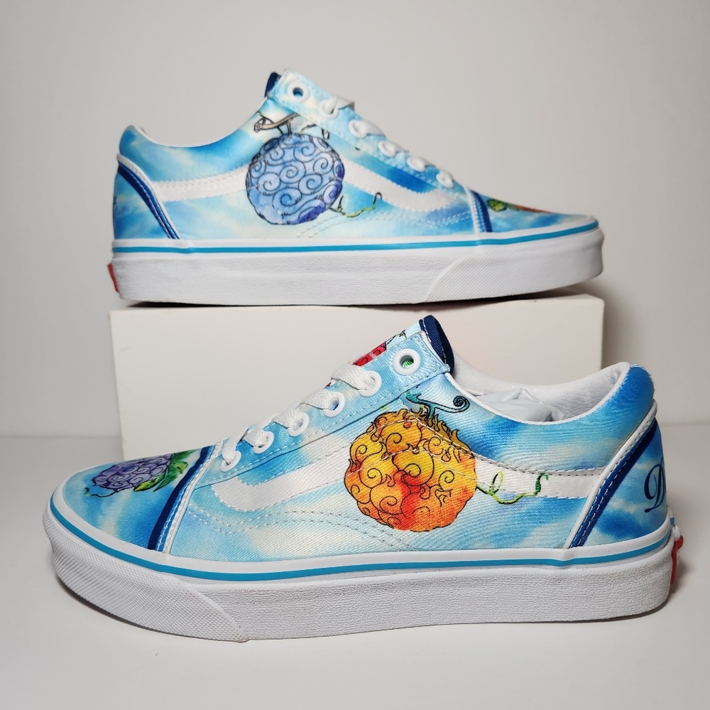 One piece low top vans